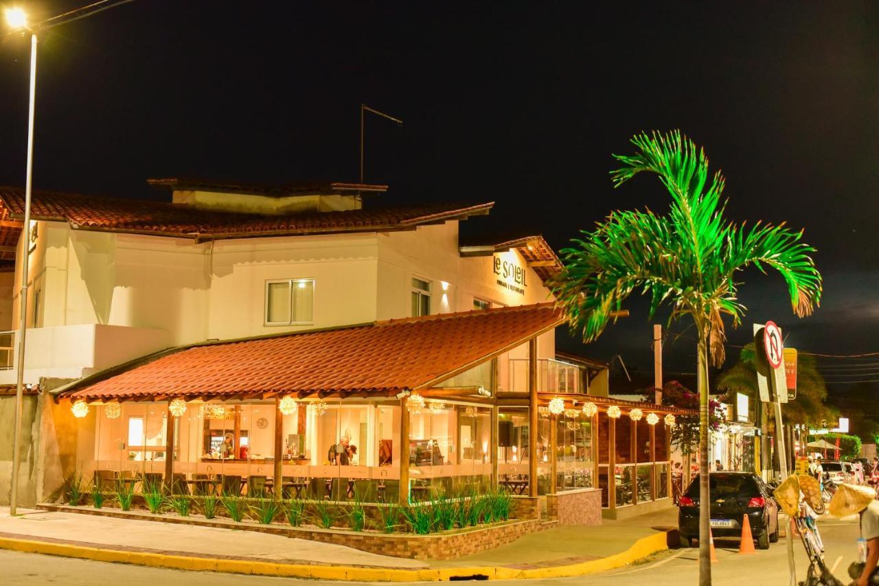 Le Soleil Pousada E Restaurante Praia do Francês Exterior foto